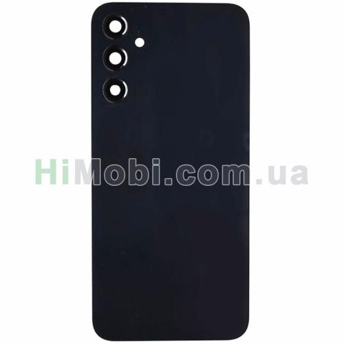 Задня кришка Samsung A245 Galaxy A24 Black + скло камери оригінал