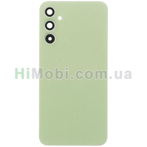 Задня кришка Samsung A346 Galaxy A34 5G Lime + скло камери оригінал