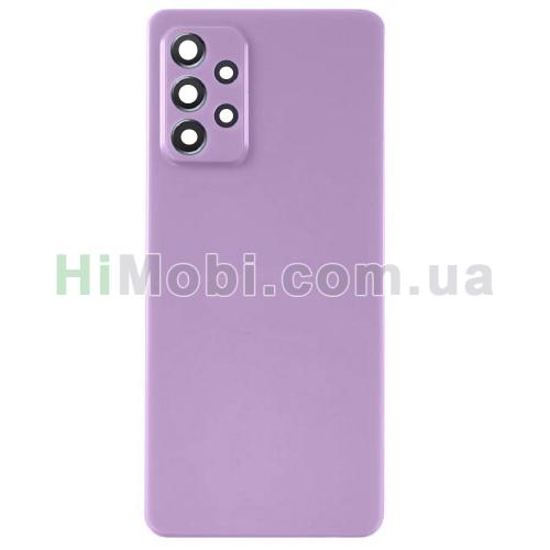Задня кришка Samsung A525 Galaxy A52 4G Awesome Violet + скло камери
