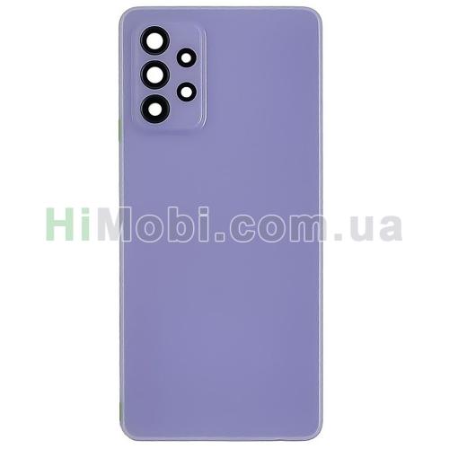 Задня кришка Samsung A725F Galaxy A72/ A726B Awesome Violet + скло камери оригінал