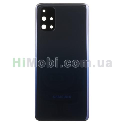 Задня кришка Samsung M317 Galaxy M31s Mirage Blue + скло камери оригiнал