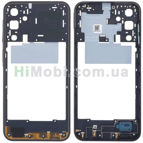 Середня частина корпусу Samsung A155/ A156 Galaxy A15 Brave Black