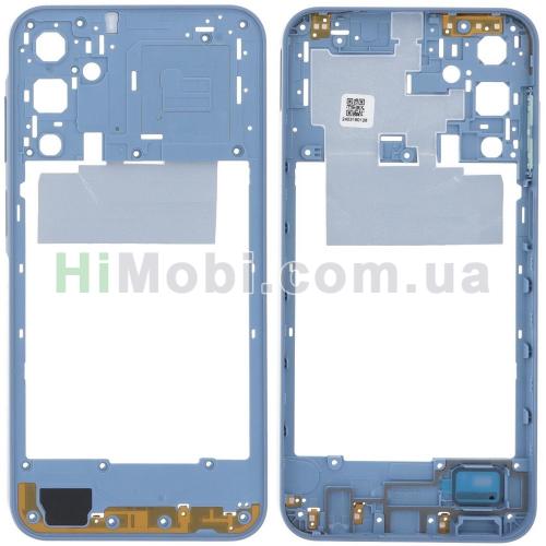 Середня частина корпусу Samsung A155/ A156 Galaxy A15 Optimistic Blue
