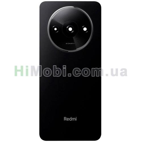 Задня кришка Xiaomi Redmi A3 Midnight Black + скло камери