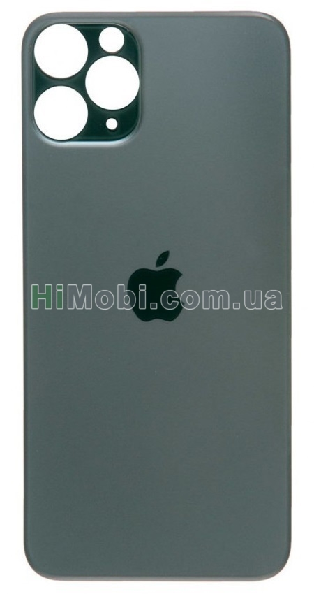 Задня кришка iPhone 11 Pro Max Midnight Green з великим отвором під камеру оригінал