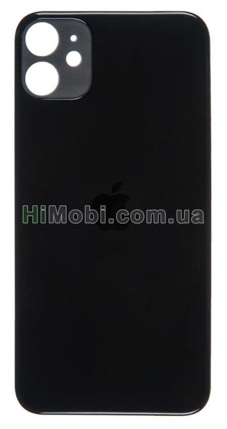 Задня кришка iPhone 11 Black з великим отвором під камеру оригінал PRC