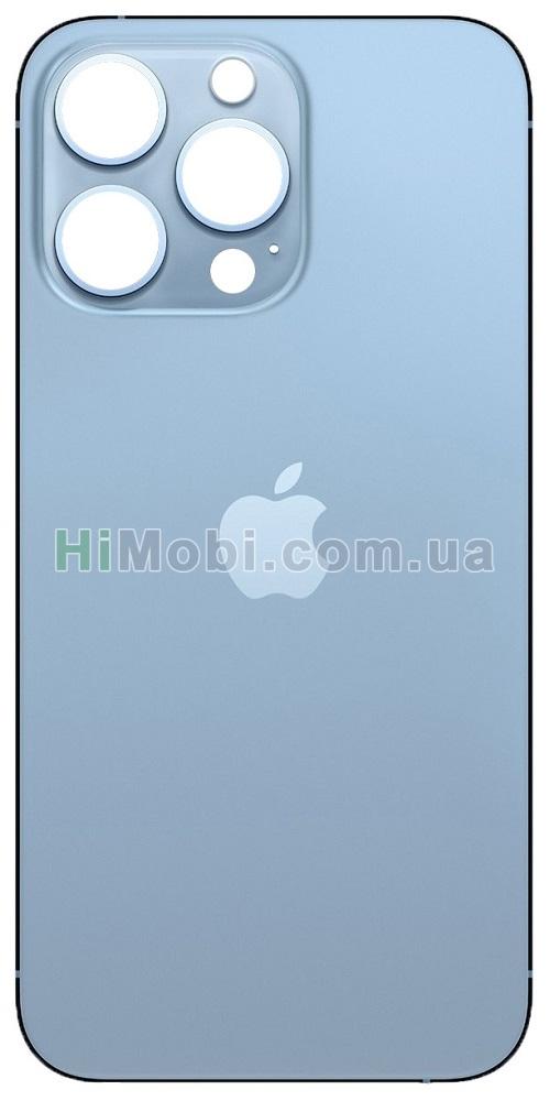 Задня кришка iPhone 13 Pro Sierra Blue з великим отвором під камеру оригінал