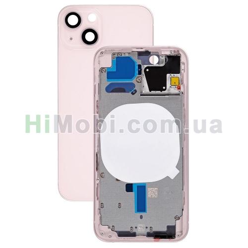Корпус iPhone 13 Pink (металева рамка/ корпус) оригінал знятий з телефона