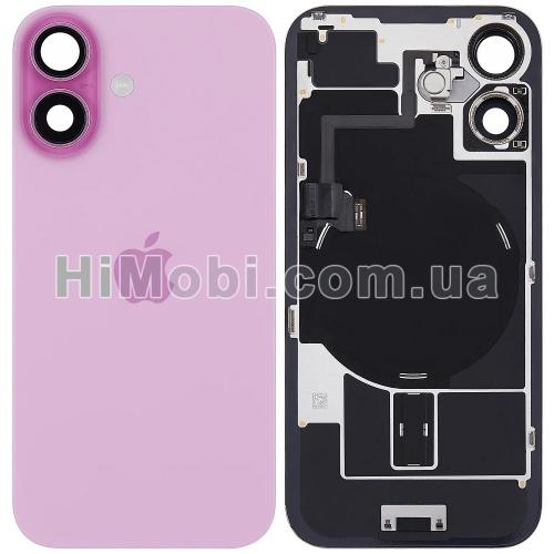 Задня кришка iPhone 16 Pink оригінал знятий з телефона