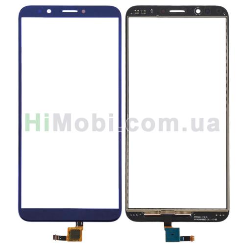 Сенсор (Touch screen) Huawei Honor 7C Pro LND-L29/ Huawei Y7 2018/ Y7 Prime 2018 синiй