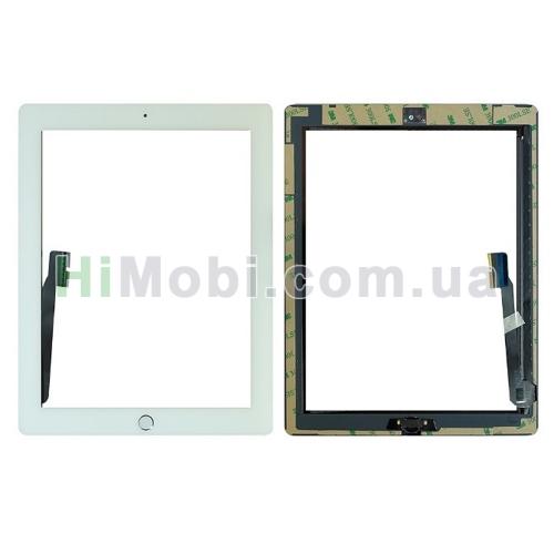 Сенсор (Touch screen) iPad 3/ iPad 4 білий повний комплект