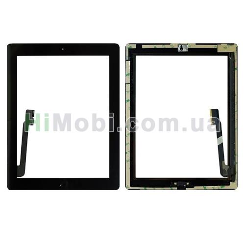 Сенсор (Touch screen) iPad 3/ iPad 4 чорний повний комплект