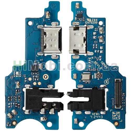 Шлейф Samsung A065 Galaxy A06 плата з роз'ємом зарядки та навушників і мікрофоном оригiнал