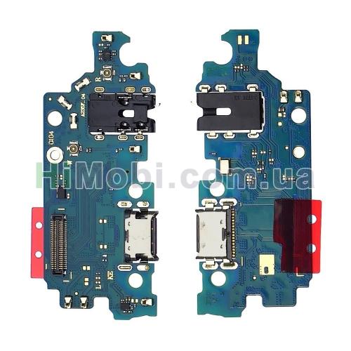 Шлейф Samsung A235 Galaxy A23 плата з роз'ємом зарядки та навушників і мікрофоном