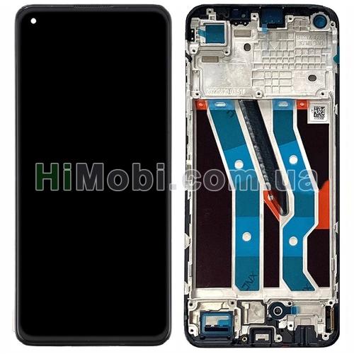 Дисплей Realme 10 4G чорний OLED + рамка