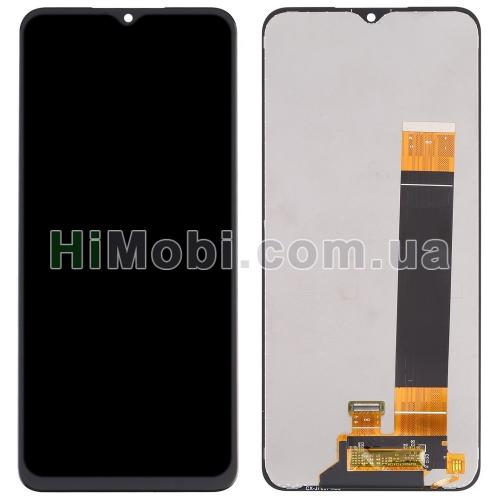 Дисплей (LCD) Samsung A137 Galaxy A13 2022 чорний сервісний