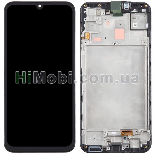 Дисплей (LCD) Samsung A155 F/ A156 F Galaxy A15 5G чорний сервісний + рамка