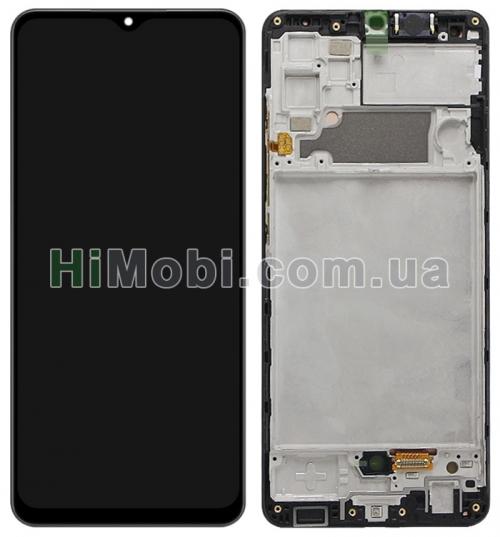Дисплей Samsung A325 Galaxy A32 чорний + рамка