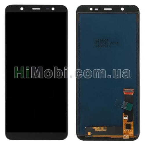 Дисплей Samsung J810 Galaxy J8 2018 чорний INCELL