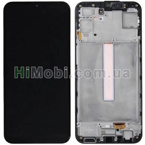 Дисплей (LCD) Samsung M346 Galaxy M34 5G чорний OLED + рамка
