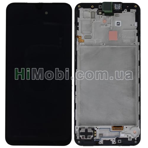 Дисплей Samsung A175 Galaxy A17 4G чорний OLED + рамка