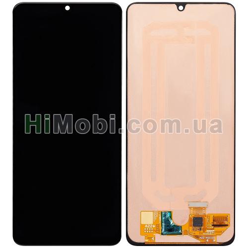 Дисплей Samsung A225 Galaxy A22 чорний сервісний
