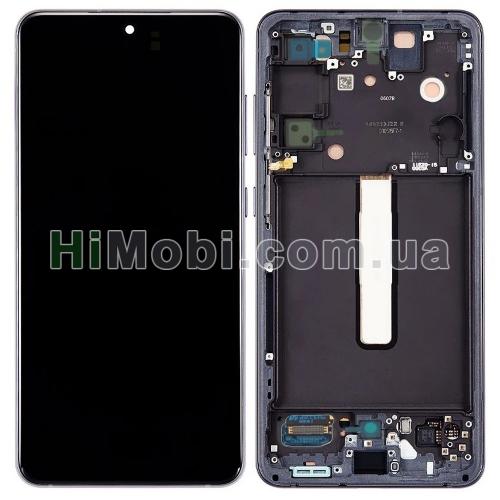 Дисплей Samsung G990 Galaxy S21 FE Graphite OLED + рамка