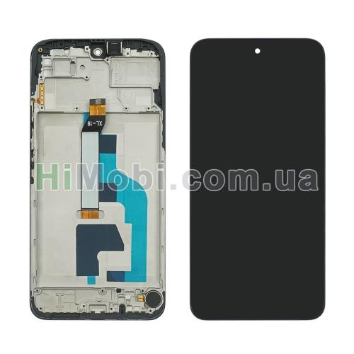 Дисплей Xiaomi Redmi 15 4G European чорний + рамка оригінал PRC