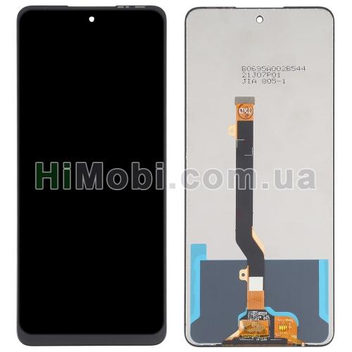Дисплей Tecno Pova 2 (LE7/ LE7n)/ Pova 3(LF7n)/ Pova 5G/ Infinix Note 10 чорний