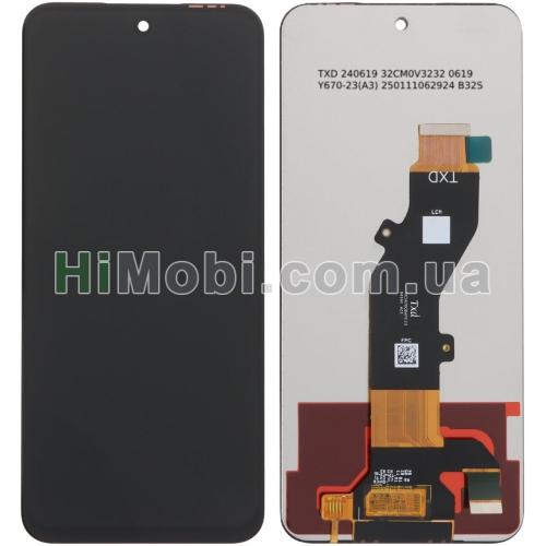 Дисплей Tecno Spark GO 1 (KL4)/ Spark Go 1S/ Spark 30C/ Pop 9 4G чорний оригінал PRC