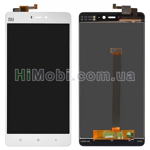 Дисплей (LCD) Xiaomi Mi 4s білий