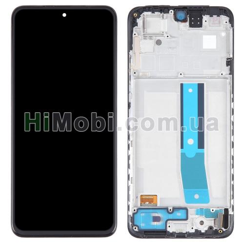 Дисплей Xiaomi Redmi Note 11 чорний + рамка