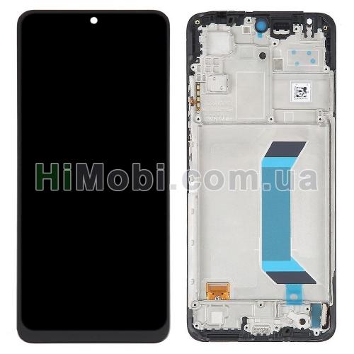 Дисплей (LCD) Xiaomi Redmi Note 12 5G/ Poco X5 5G чорний OLED + рамка