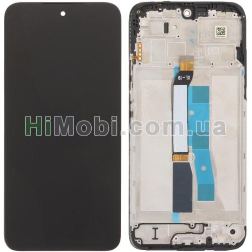 Дисплей Xiaomi Redmi 15 4G Global/ Poco M7 4G чорний + рамка оригінал PRC