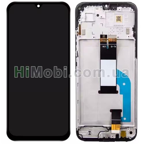 Дисплей Xiaomi Redmi 15C чорний + рамка