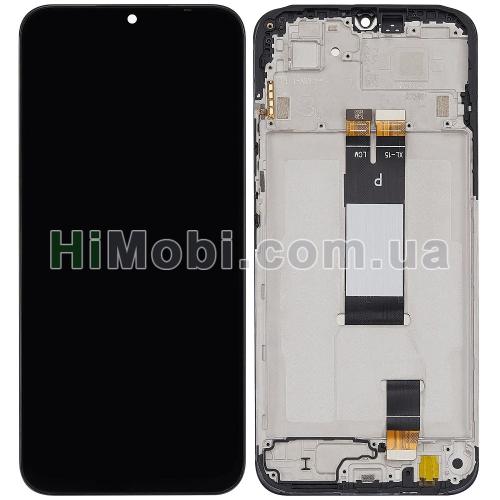 Дисплей Xiaomi Redmi 15C 4G 168mm чорний + рамка