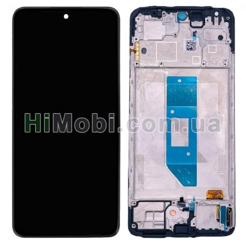 Дисплей Xiaomi Redmi Note 14 4G чорний AMOLED Global 159.6mm + рамка
