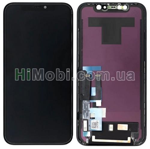 Дисплей (LCD) iPhone 11 чорний ZY-INCELL