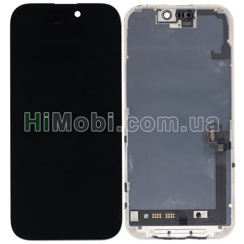 Дисплей iPhone 17 чорний оригінал знятий з телефона