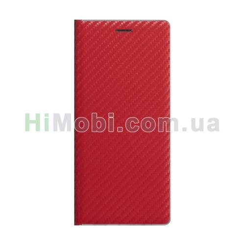 Чохол-книжка Carbon Samsung M31 червоний