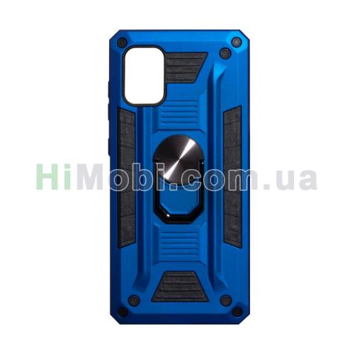 Накладка Robot Case Samsung A71 синiй