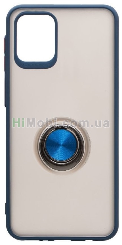 Накладка Totu Ring series кільце + магніт iPhone 11 Pro синiй