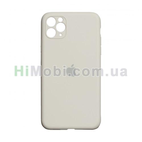 Накладка Silicone Case Full iPhone 11 Pro Max (11) Antique white