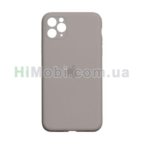 Накладка Silicone Case Full iPhone 11 Pro Max (23) Pebble
