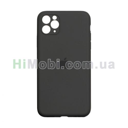 Накладка Silicone Case Full iPhone 11 Pro Max (35) Dark olive