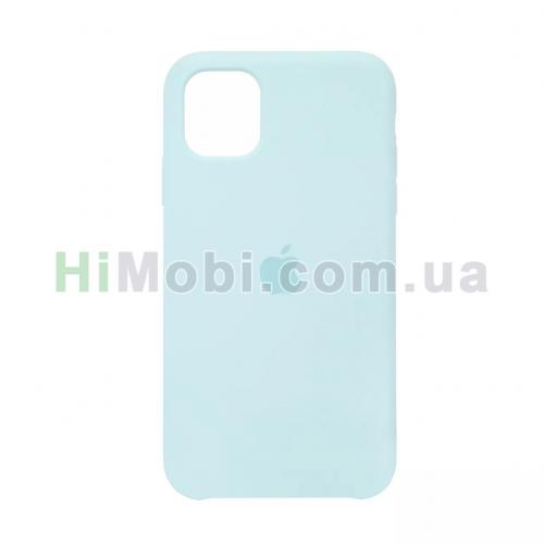 Накладка Silicone Case iPhone 12 Pro Max (58) Sky blue