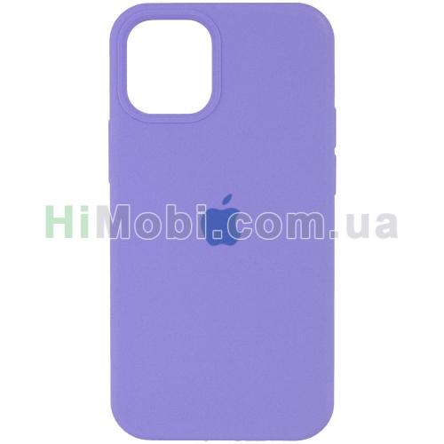 Накладка Silicone Case Full iPhone 14 Pro Max (39) Elegant purple