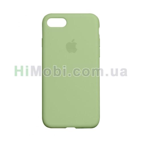 Накладка Silicone Case Full iPhone 7/ iPhone 8/ SE 2020 (01) Mint