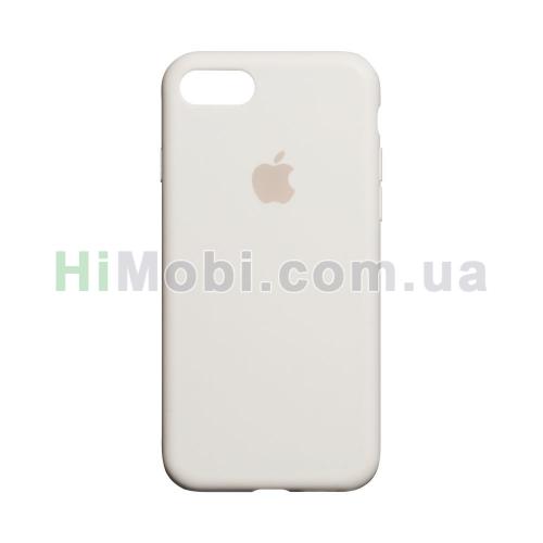 Накладка Silicone Case Full iPhone 7/ iPhone 8/ SE 2020 (11) Antique white