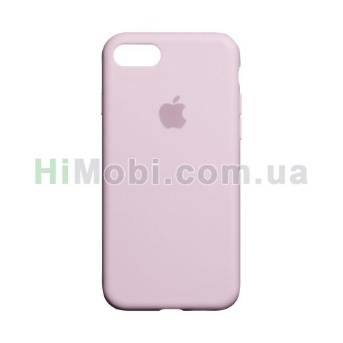 Накладка Silicone Case Full iPhone 7 Plus/ iPhone 8 Plus (12) Pink